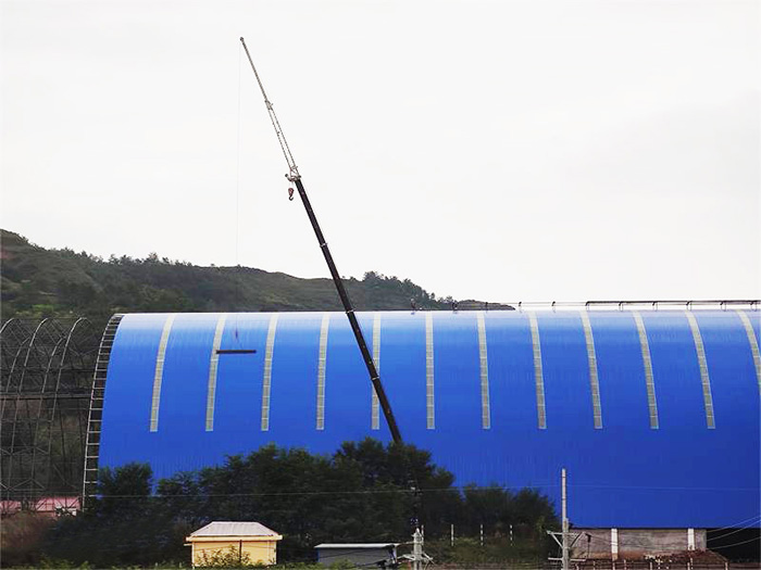 河西煤棚网架工程